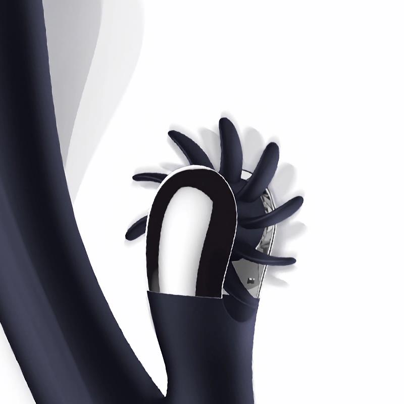 Navyspace Vibrador con Lenguas Rotadoras Azul - Imagen 4