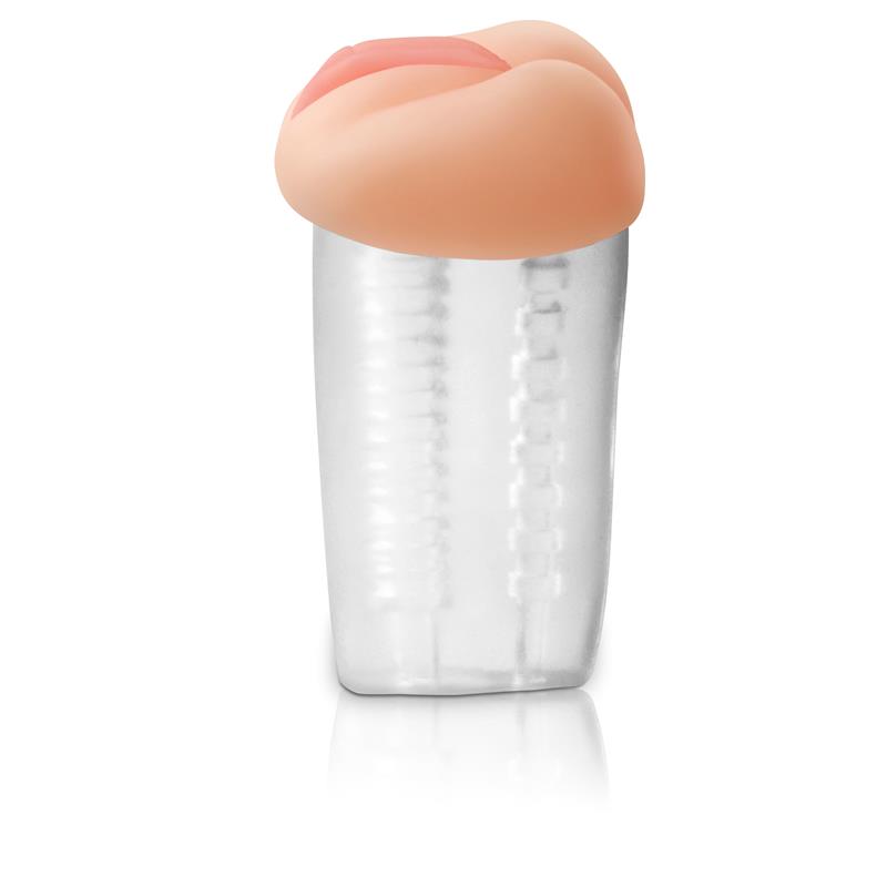 Pipedream Extreme Masturbador Deluxe See-Thru - Imagen 6