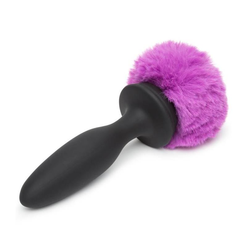 Plug Anal con Vibración Doble Base Púrpura Grande - Imagen 3