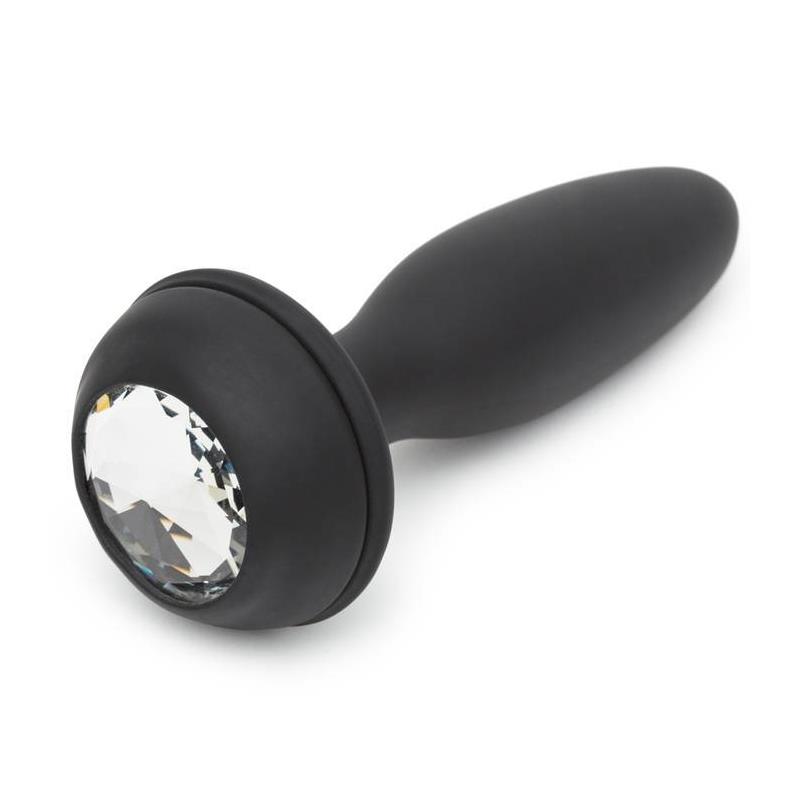 Plug Anal con Vibración Doble Base Púrpura Grande - Imagen 4