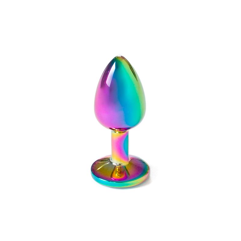 Plug Anal de Metal Rainbow Talla S - Imagen 5