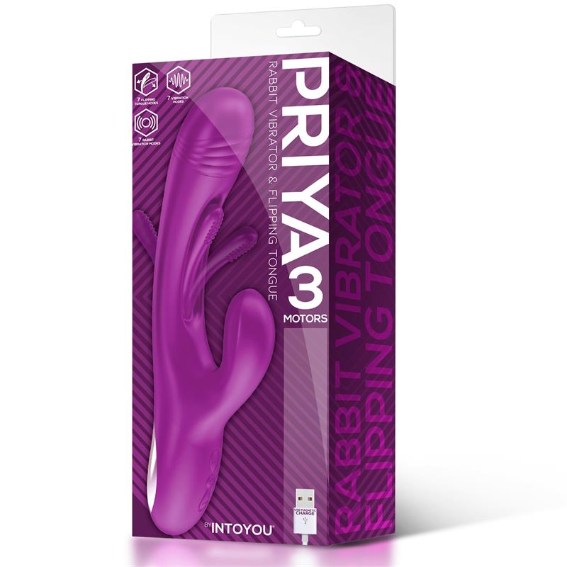 Priya Vibrador con Lengua con Movimiento Flipping - Imagen 4