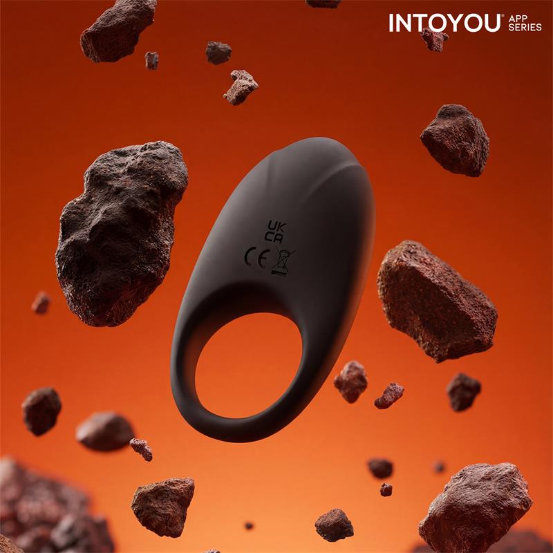 Ringo Anillo Vibrador con APP Unibody Negro - Imagen 14