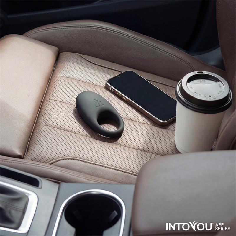 Ringo Anillo Vibrador con APP Unibody Negro - Imagen 6