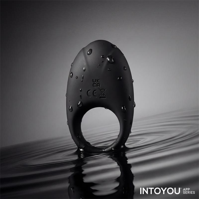 Ringo Anillo Vibrador con APP Unibody Negro - Imagen 8