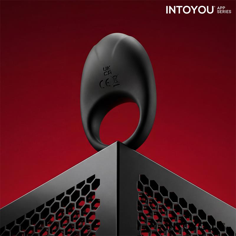 Ringo Anillo Vibrador con APP Unibody Negro - Imagen 11