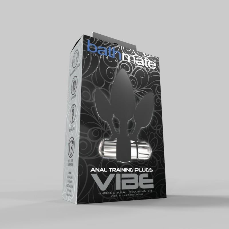 Set de 4 Plugs Entrenamiento Anal con Vibración - Imagen 4