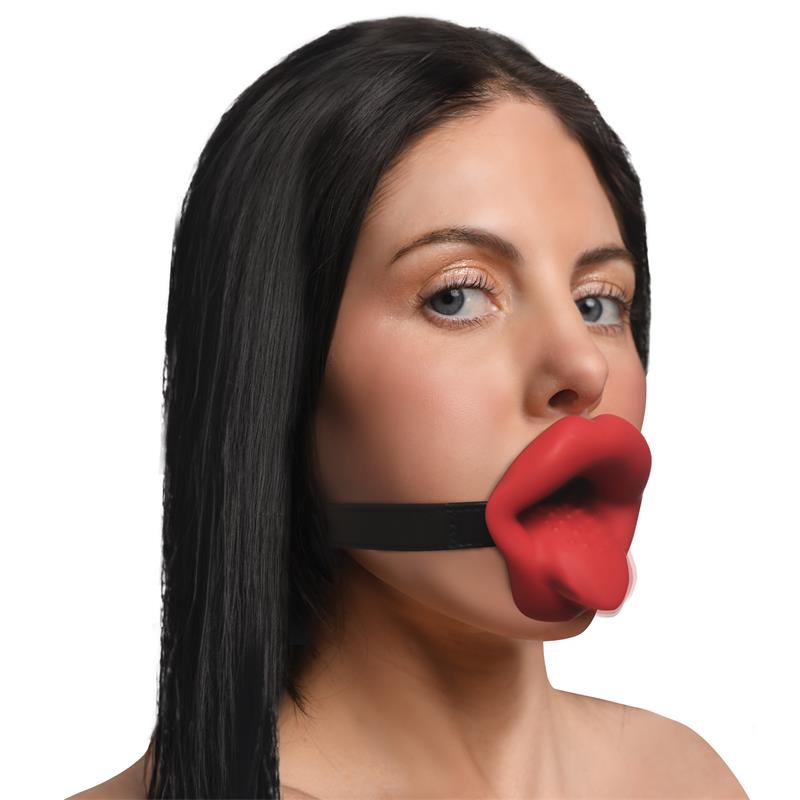Sissy Mordaza Boca con Vibración - Imagen 7