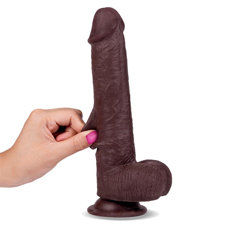 Slidy Dildo Realista Dual Layer Retráctil y Orientable 9 - Imagen 4