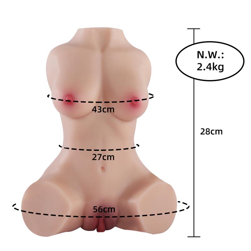 Susie Torso Masturbador Realista 2.4 kg - Imagen 3