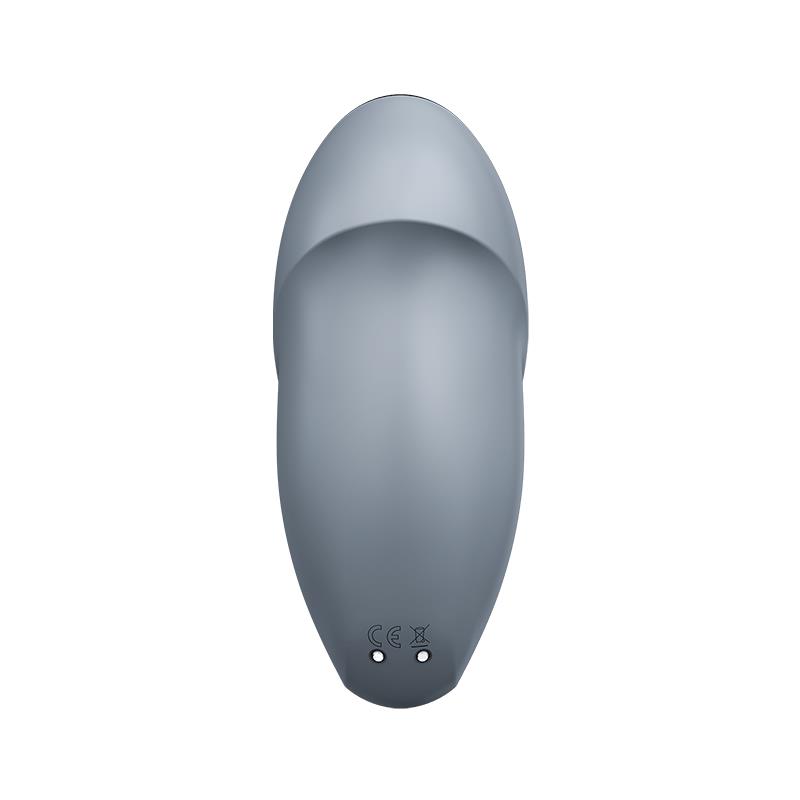 Tap and Climax 1 Vibrador y Tapping Gris - Imagen 4