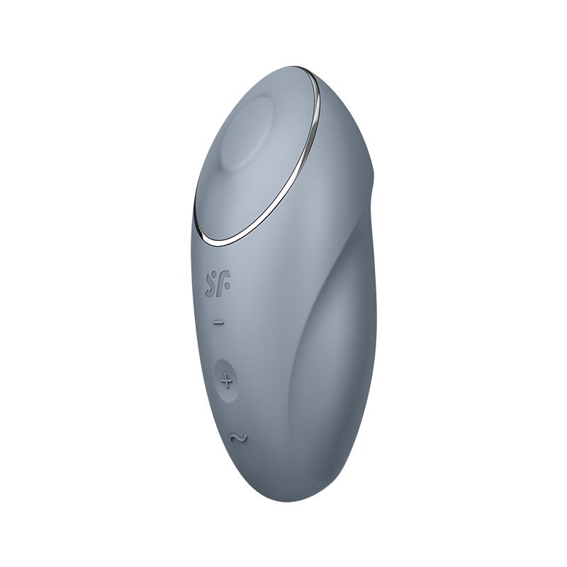 Tap and Climax 1 Vibrador y Tapping Gris - Imagen 5