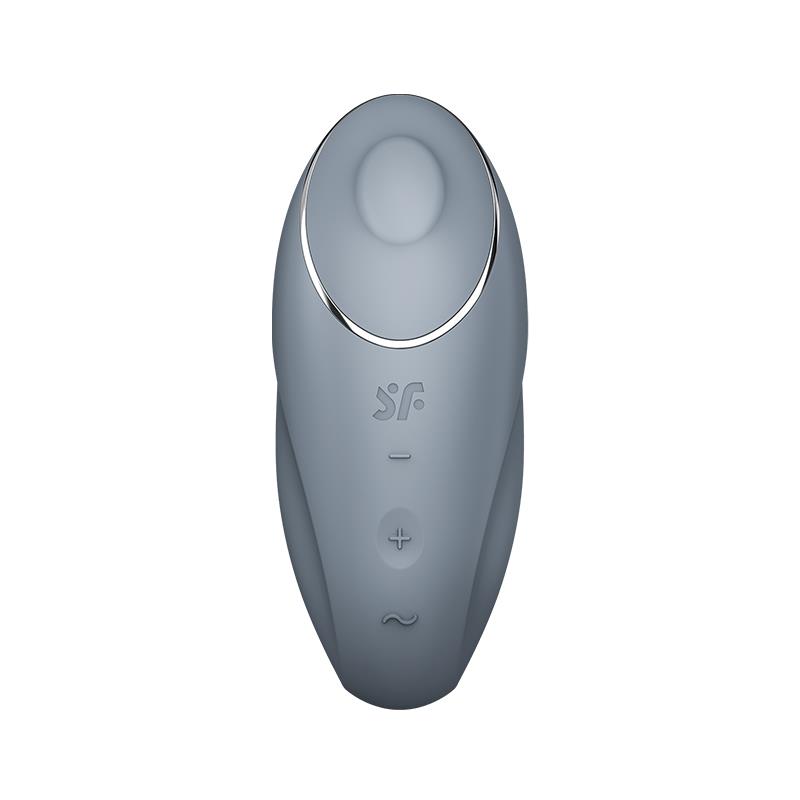 Tap and Climax 1 Vibrador y Tapping Gris - Imagen 6