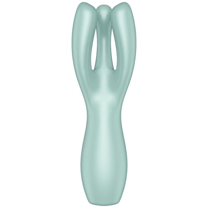 Threesome 3 Lay-on Vibrador 3 Motores Menta - Imagen 3