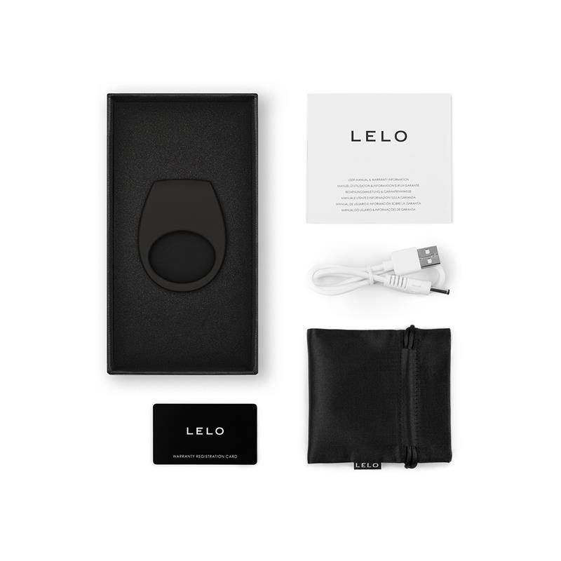 Tor 3 Anillo para Parejas con Lelo APP Black - Imagen 3
