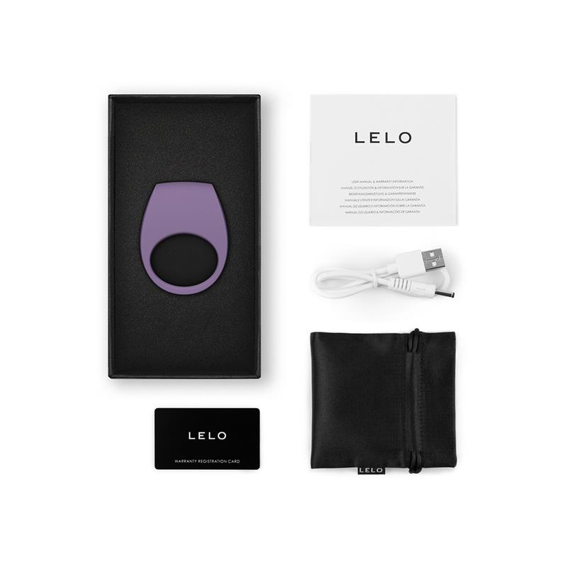 Tor 3 Anillo para Parejas con Lelo APP Violet Dusk - Imagen 4