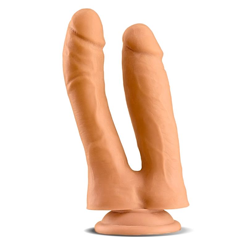 Twin Dildo Doble Realista 7.1 Natural - Imagen 4
