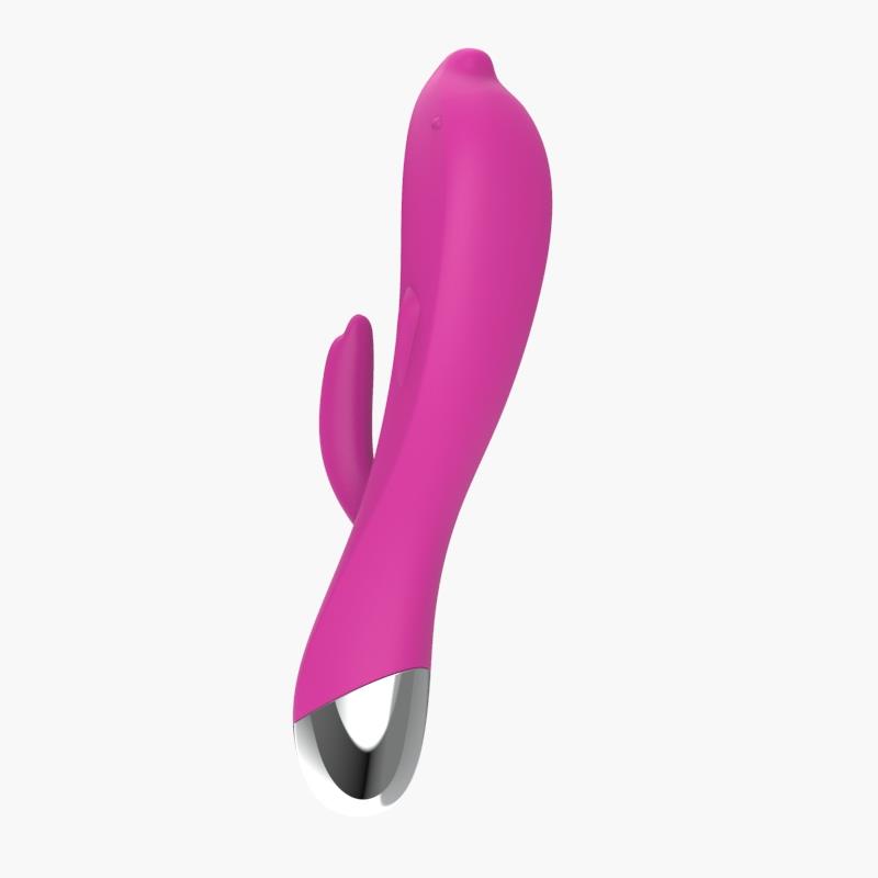 Vibrador Dolphin 6 Funciones USB Rosa - Imagen 7