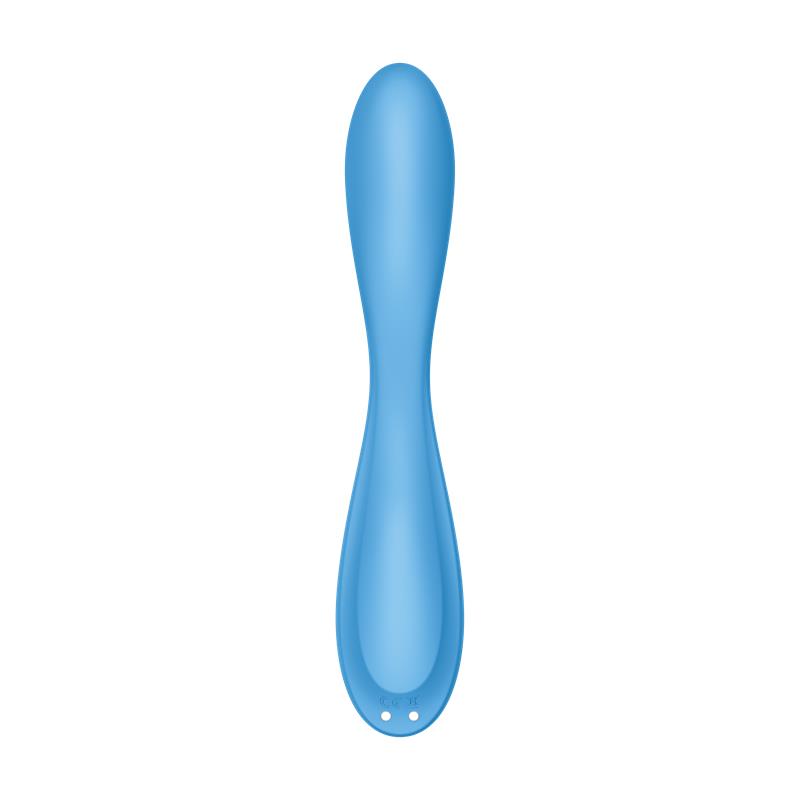 Vibrador G-Spot Flex 4 con APP Satisfyer Connect Azul - Imagen 6
