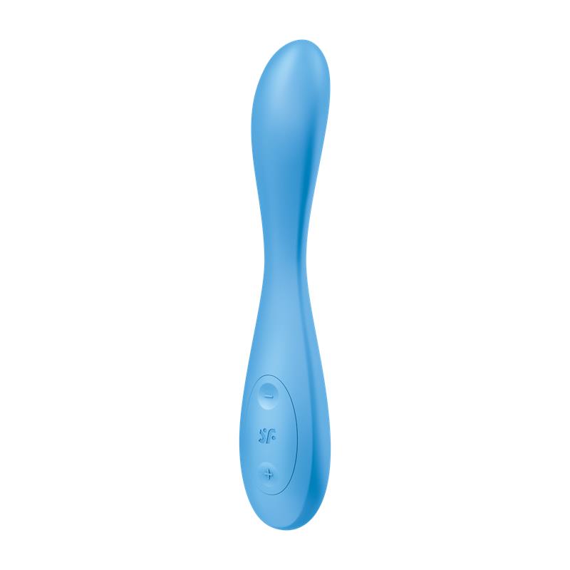 Vibrador G-Spot Flex 4 con APP Satisfyer Connect Azul - Imagen 8
