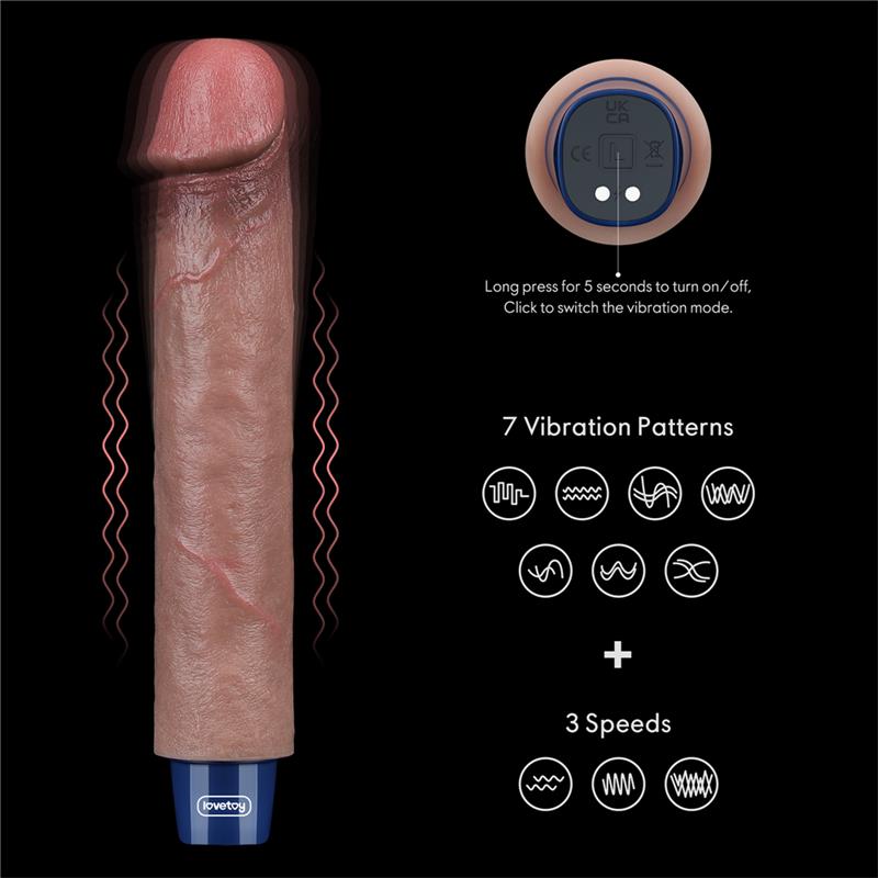 Vibrador Realista 9 USB - Imagen 3