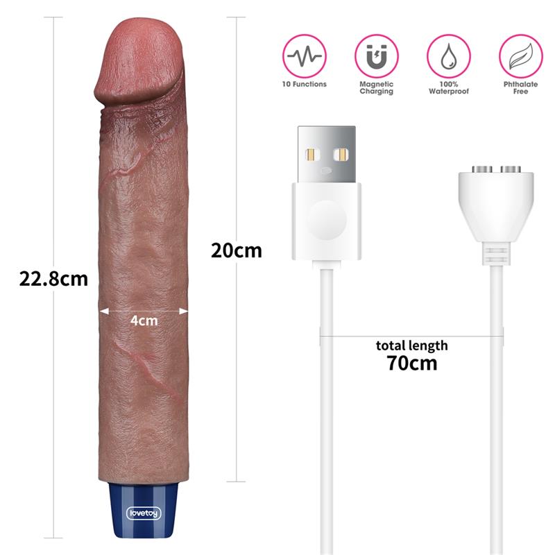 Vibrador Realista 9 USB - Imagen 11
