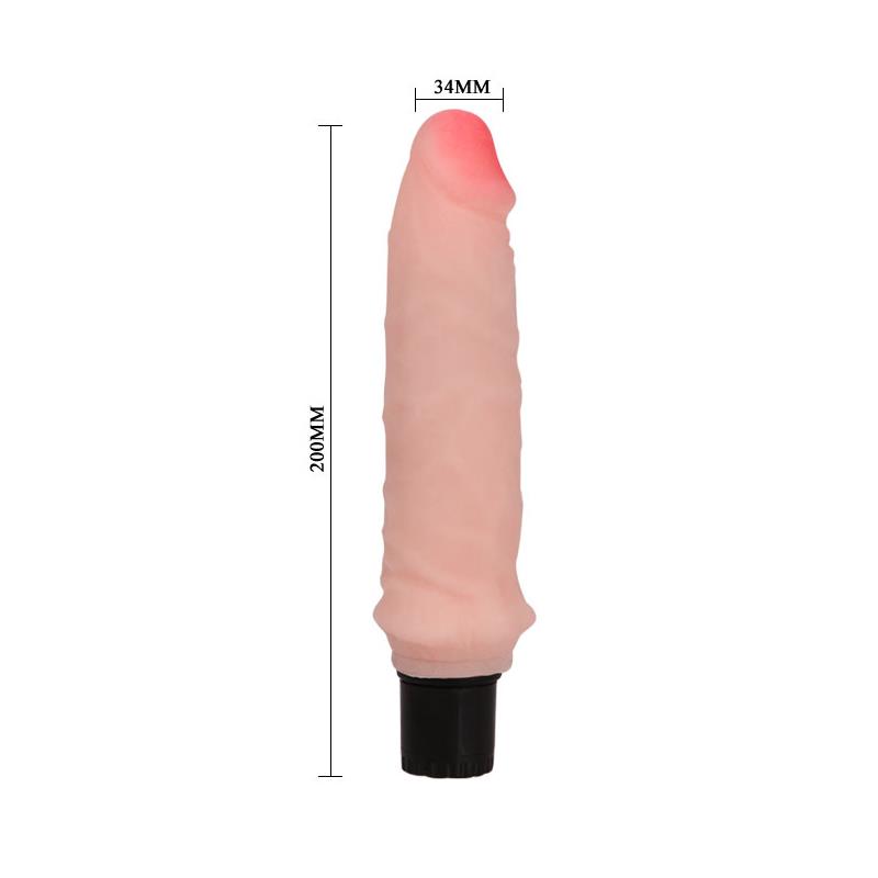 Vibrador Realista Natural 20 cm - Imagen 3
