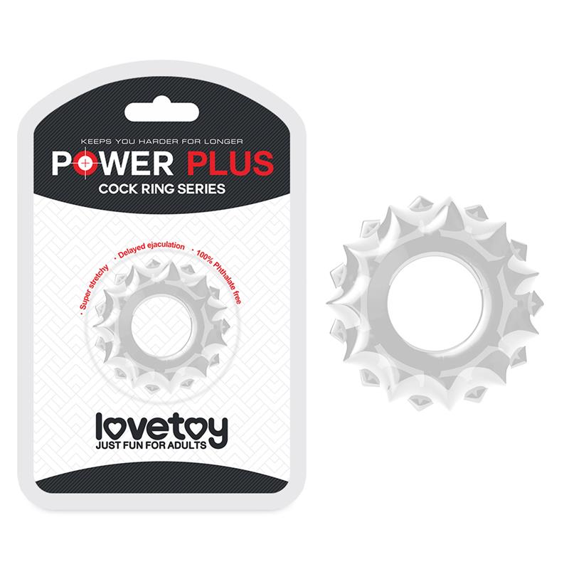 Anillo para el Pene Power Plus Transparente - Imagen 7