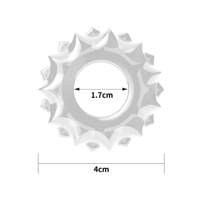 Anillo para el Pene Power Plus Transparente - Imagen 4