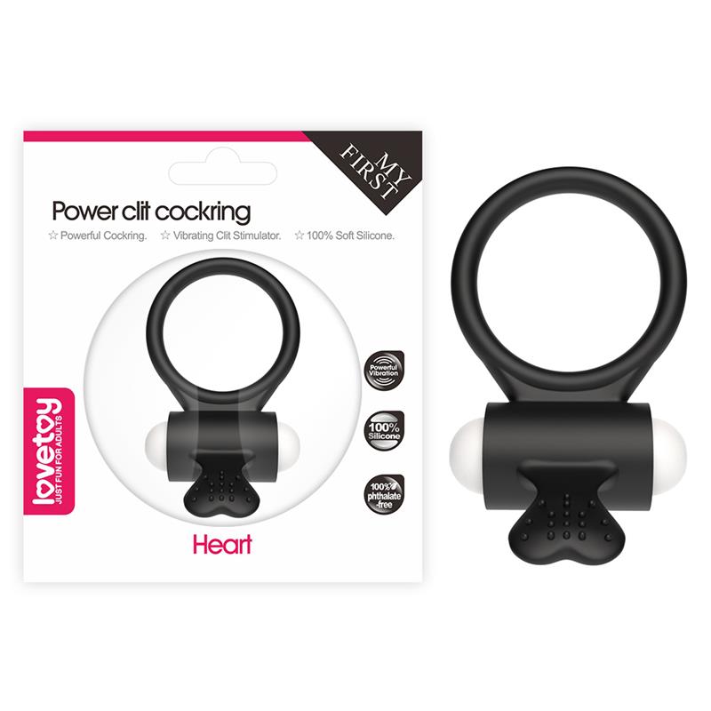Anillo Vibrador Power Clit Negro - Imagen 5