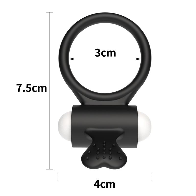 Anillo Vibrador Power Clit Negro - Imagen 7