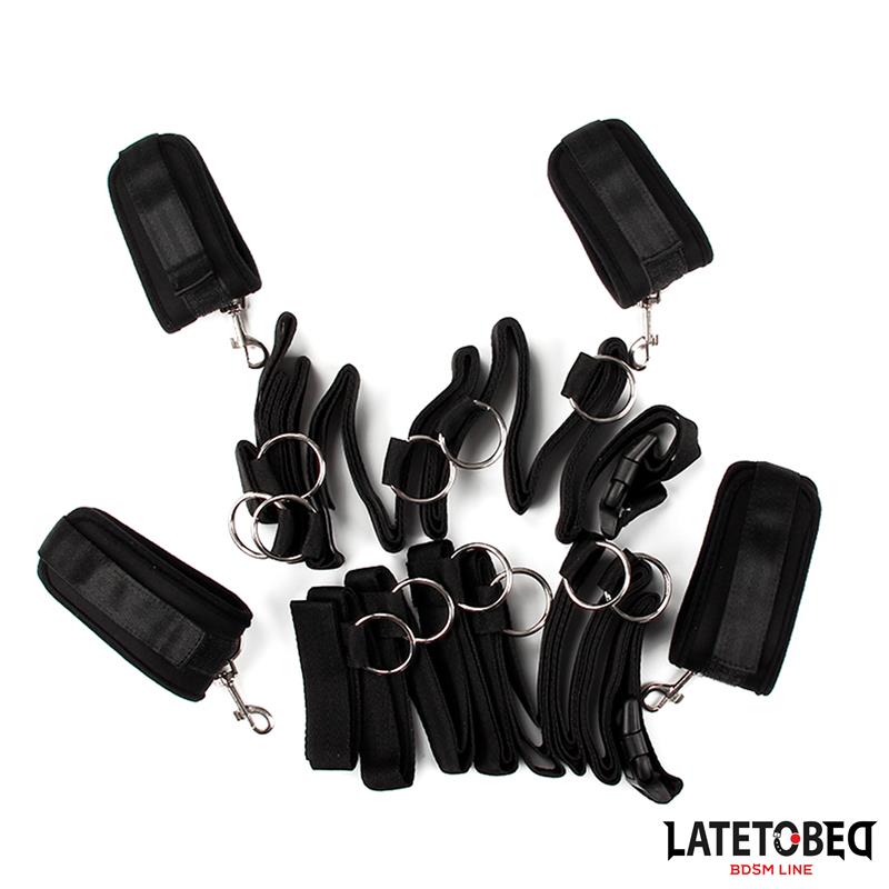 Ataduras para la Cama con 4 Enganches - Imagen 5