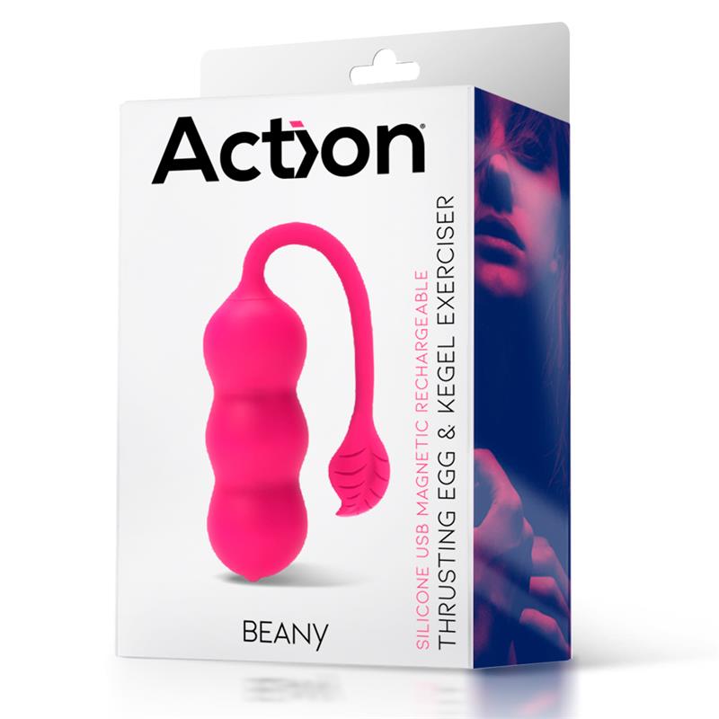Beany Huevo Vibrador y Entrenador Suelo Pélvico con Empuje - Imagen 7