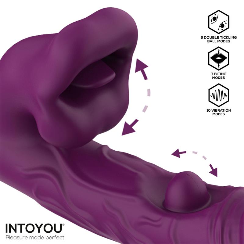 Bella Vibrador Doble Bola Cosquilleante y Mordisqueo 3 Motores - Imagen 6