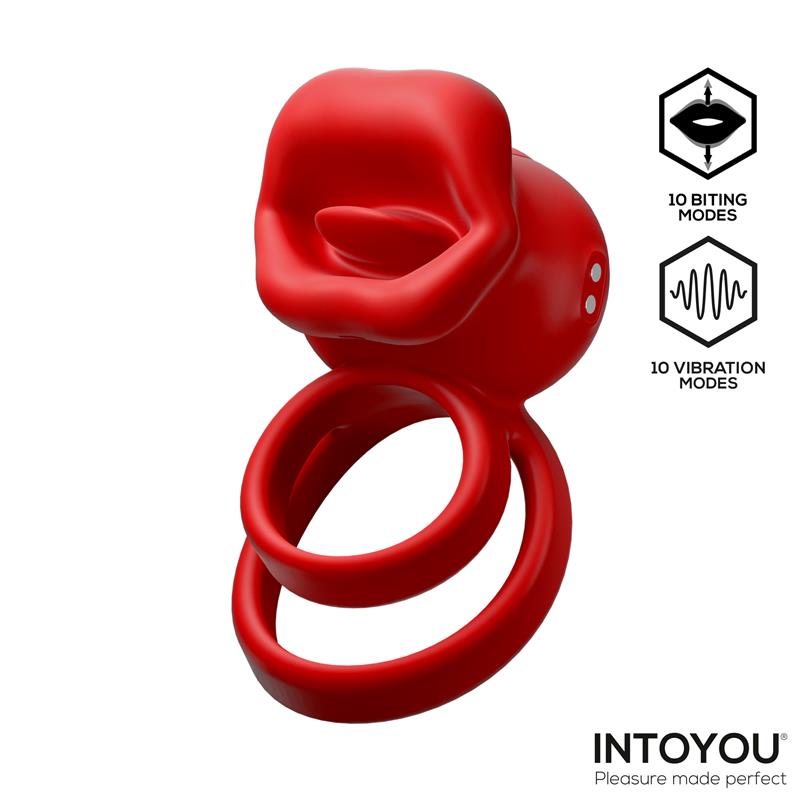 Bittey Anillo Vibrador con Biting - Mordisqueo - Imagen 6