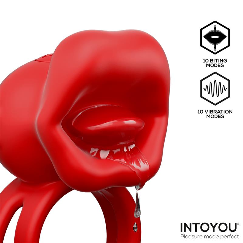 Bittey Anillo Vibrador con Biting - Mordisqueo - Imagen 8