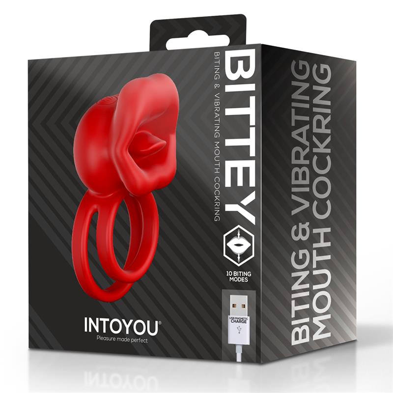 Bittey Anillo Vibrador con Biting - Mordisqueo - Imagen 9