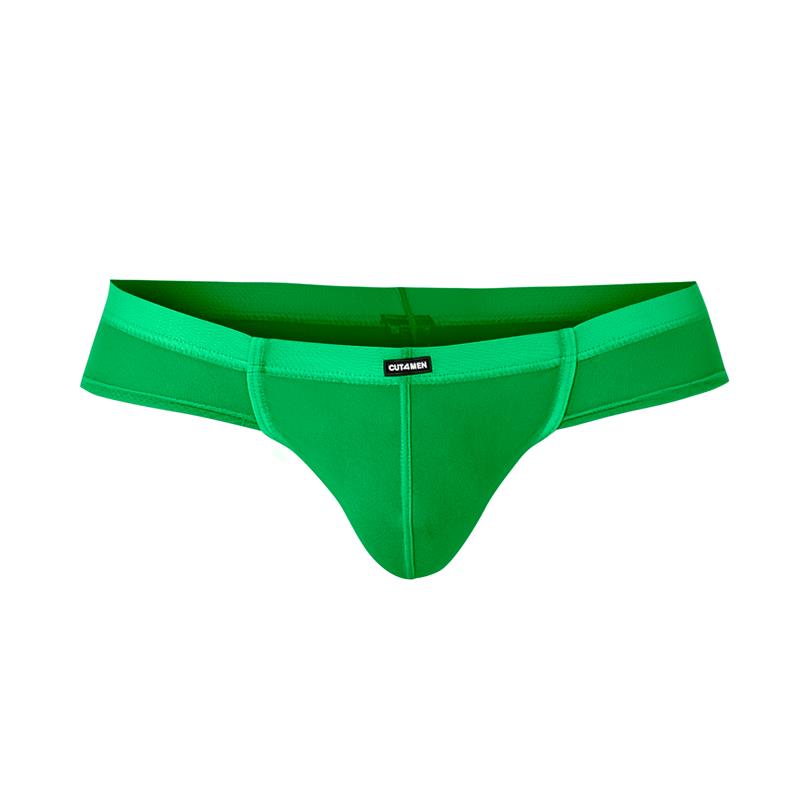 C4MSPX22 Calzoncillo Cheeky Brief Verde - Imagen 5