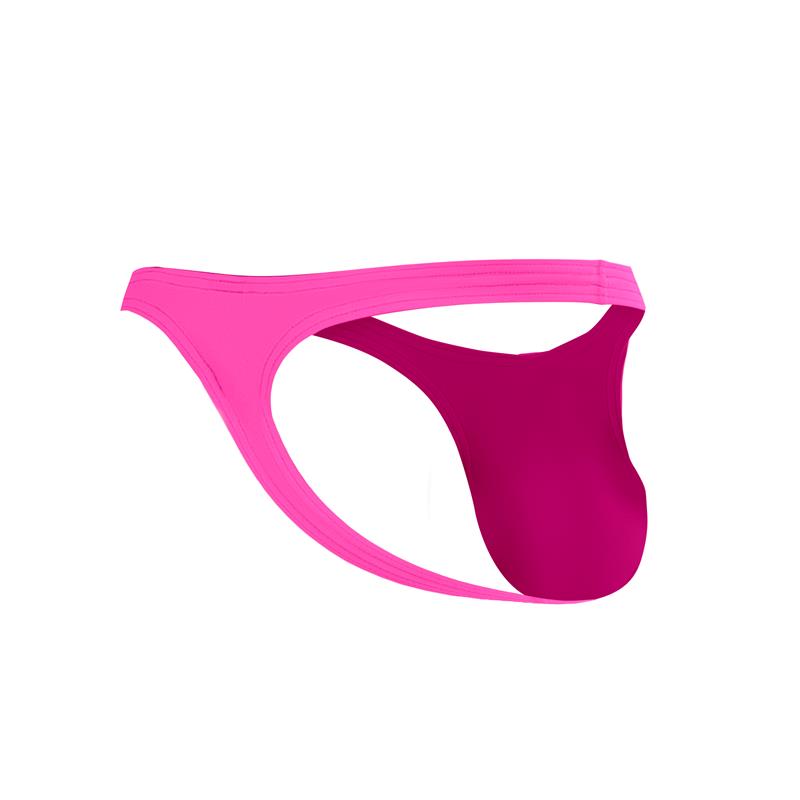 C4MSPXBUL04 Tanga Bulge Plus Hot Pink - Imagen 3