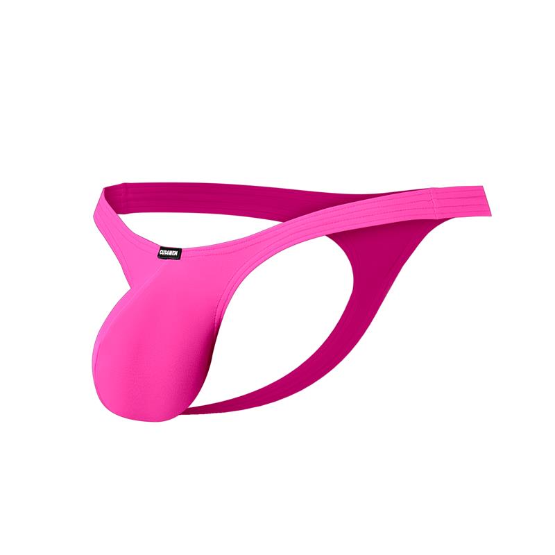 C4MSPXBUL04 Tanga Bulge Plus Hot Pink - Imagen 5