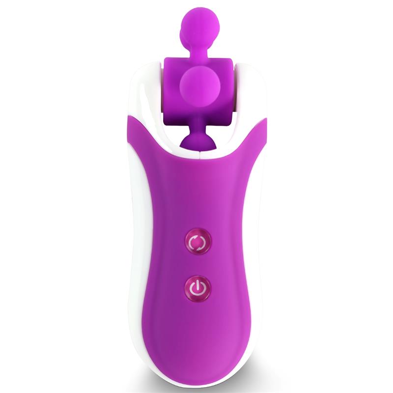 Clitella Estimulador Sexo Oral con Accesorios Púrpura - Imagen 6