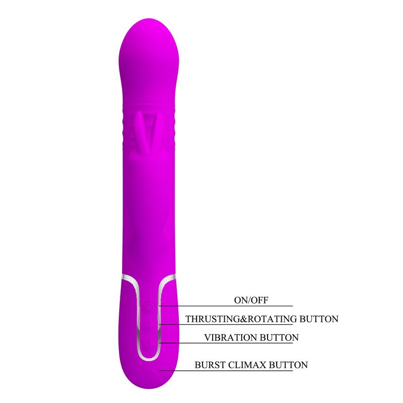Coale Vibrador con Bolas Rotatorias y Up and Down USB - Imagen 7