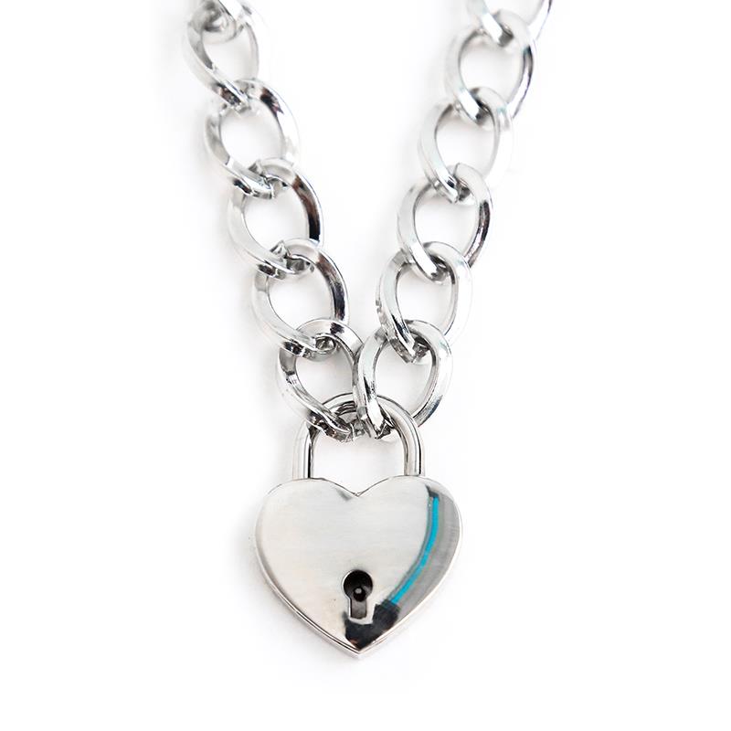Collar con Candado Metal Talla M 44 cm - Imagen 6