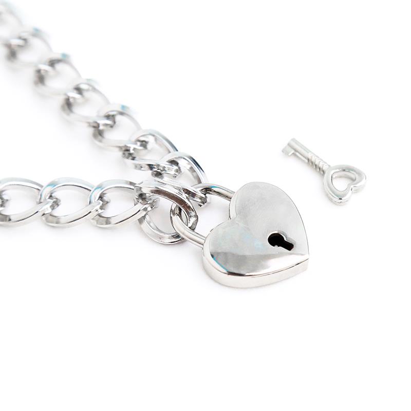 Collar con Candado Metal Talla M 44 cm - Imagen 7