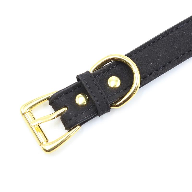 Collar con Lazo y Cascabel 44 cm Negro/Rojo - Imagen 5