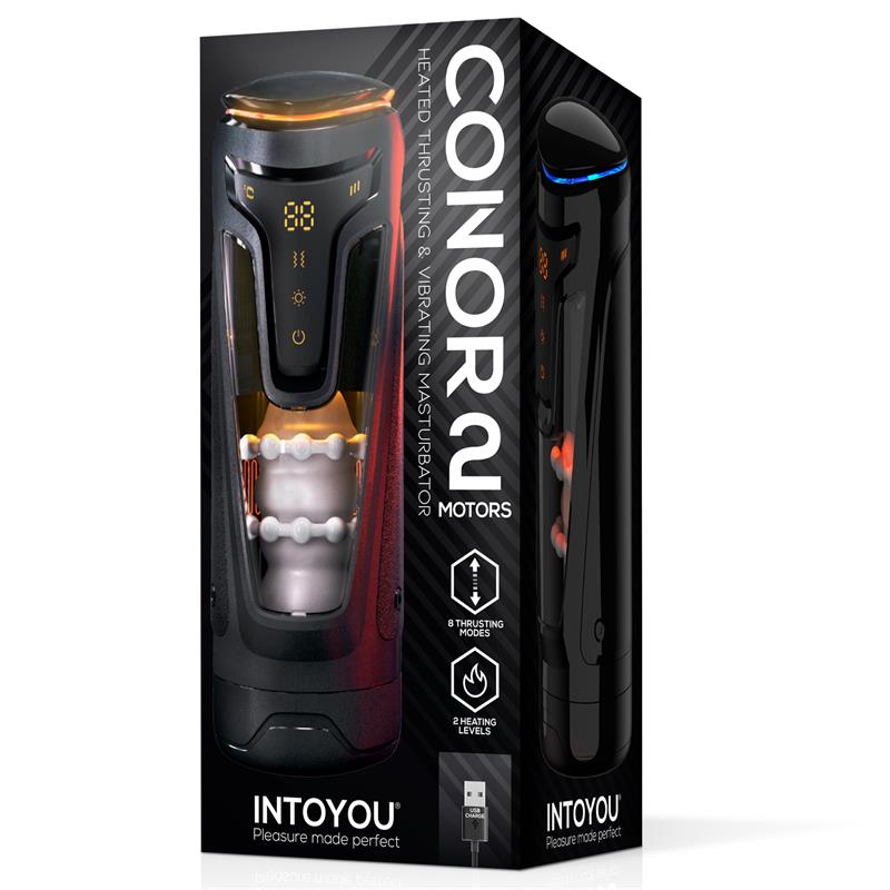 Conor Masturbador Masculino con Thrusting, Vibración y Calor - Imagen 9