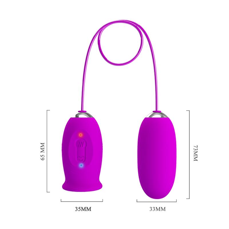 Daisy Huevo Vibrador y Estimulador con Lengua - Imagen 6