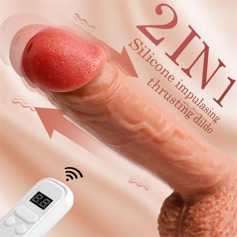 Dean Dildo con Thrusting y Vibración 8 - Imagen 7