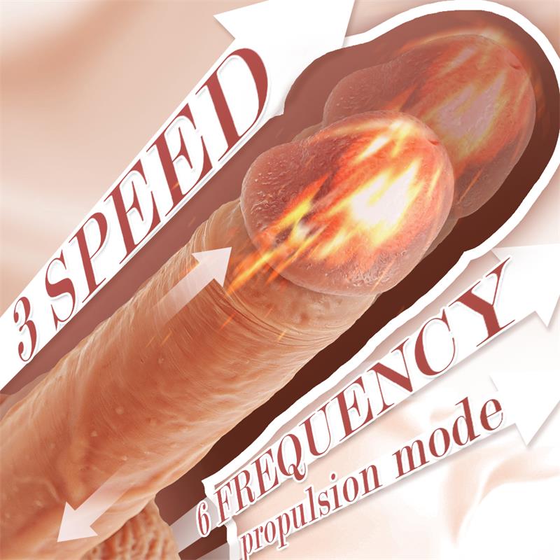 Dean Dildo con Thrusting y Vibración 8 - Imagen 10