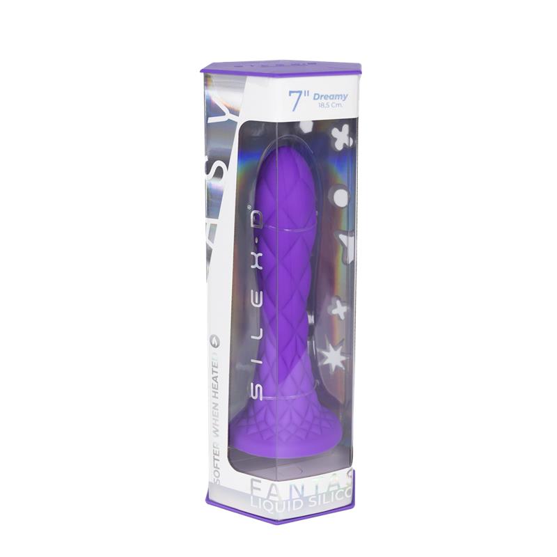 Dildo Dreamy 7 Púrpura - Imagen 4